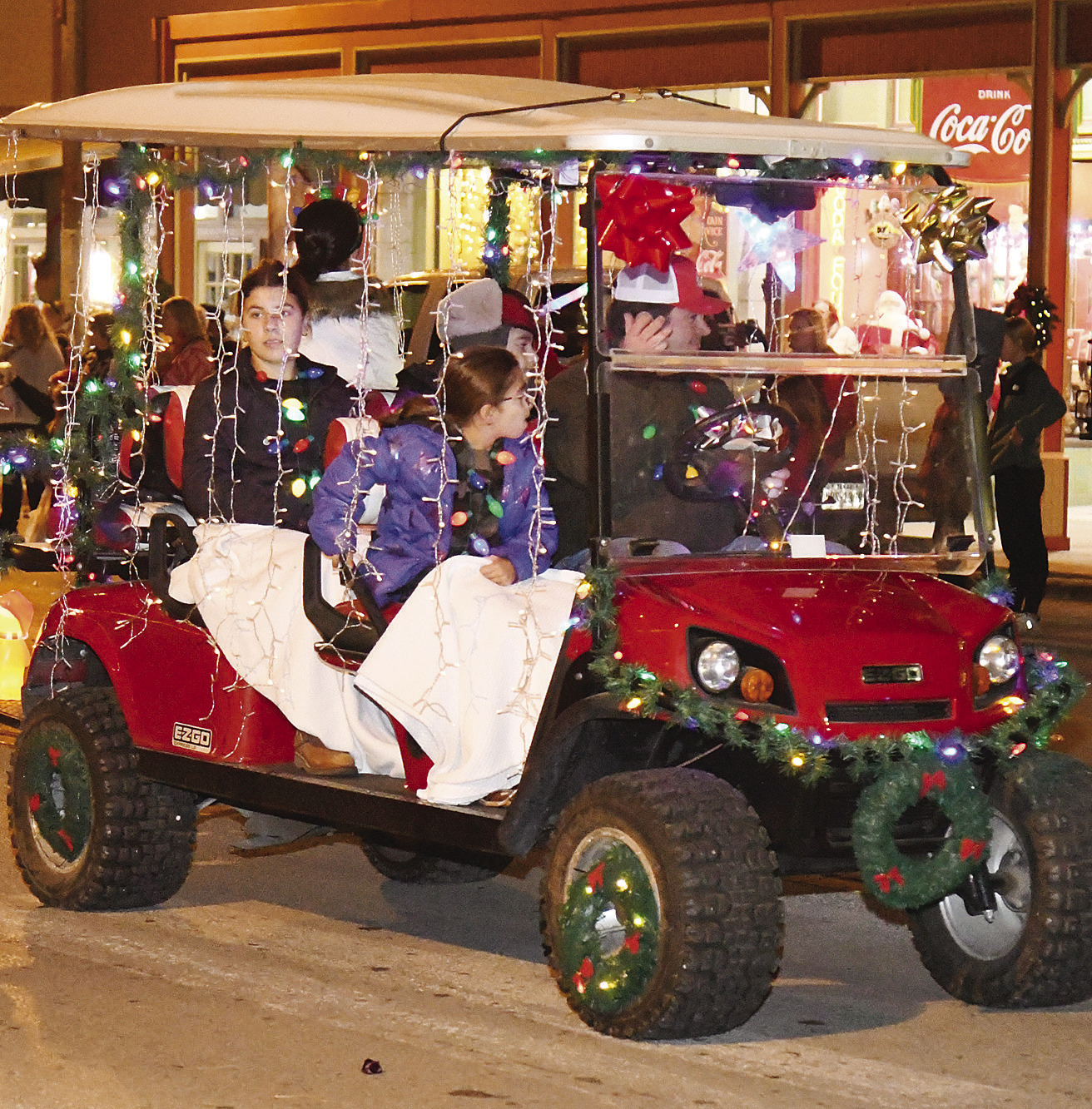 Parade Kicks Off Festive Holiday Season